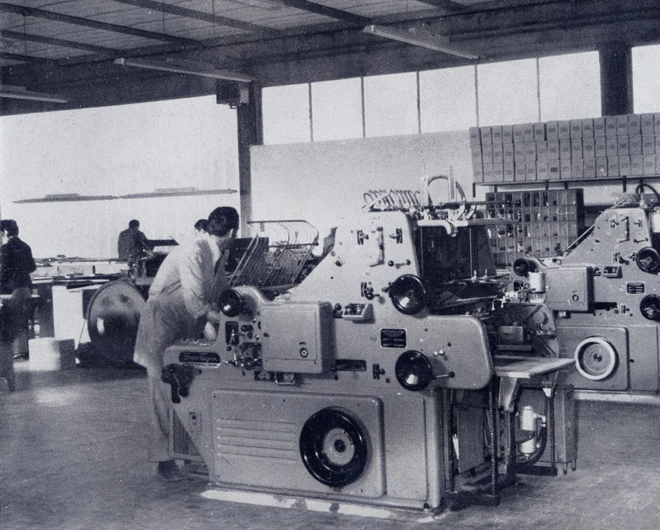 Lo stabilimento storico della tipografia Buccelli